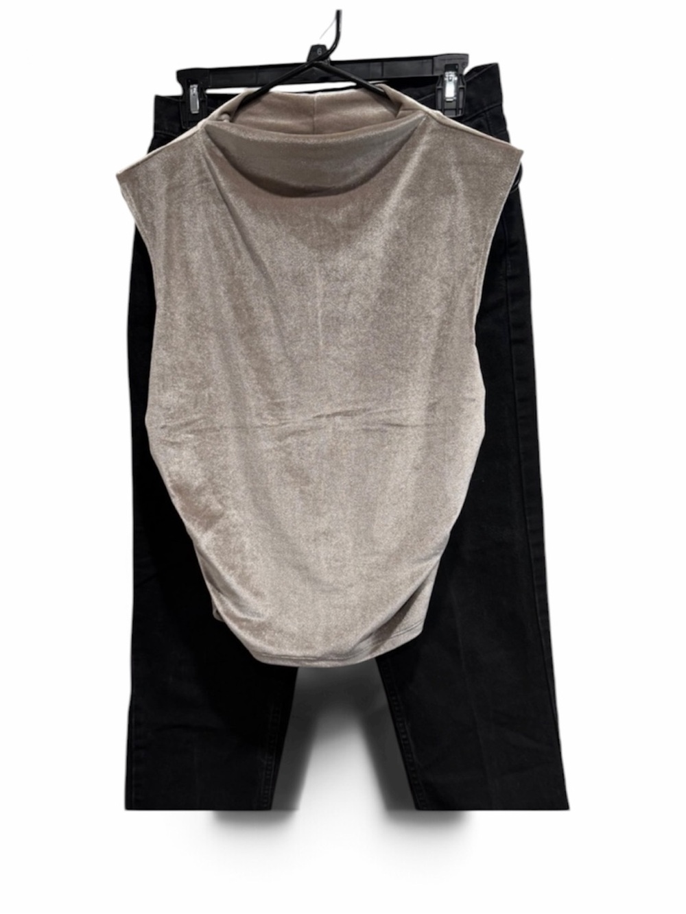 Liz Claiborne Petite 10P Black Jeans A New Day M Sleeveless Top Bundle